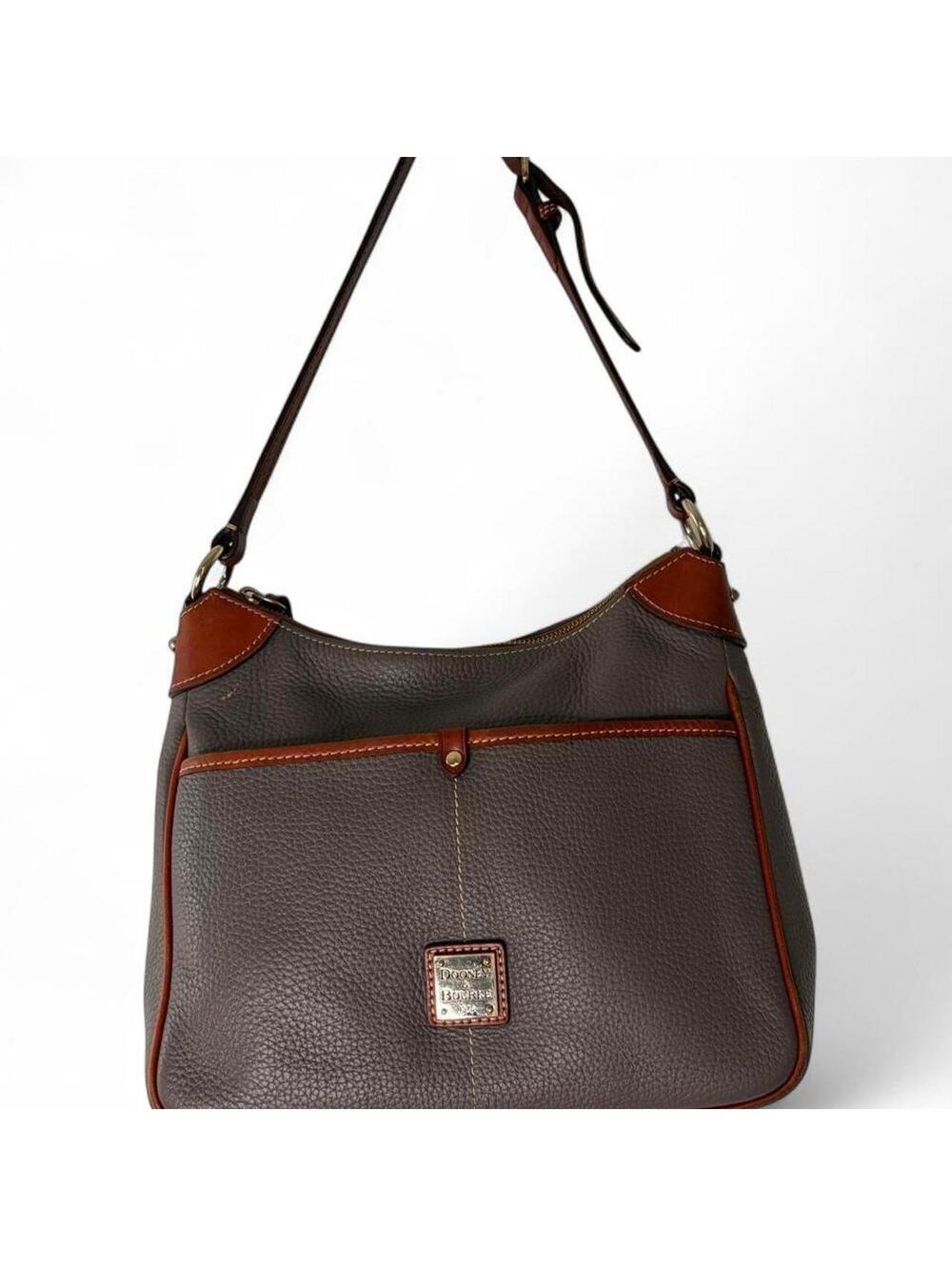 Dooney Bourke Women's Grey and Brown Bag